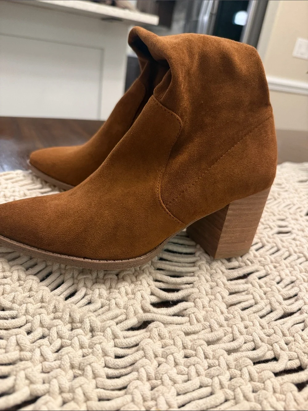 Dolce Vita Tall Over-the-Knee Suede Boots in Cognac